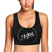 Load image into Gallery viewer, vybe Women&#39;s All Over Print Sports Bra (Model T52)