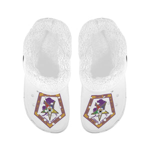 oes ak Fleece Lined Foam Clogs for Adults