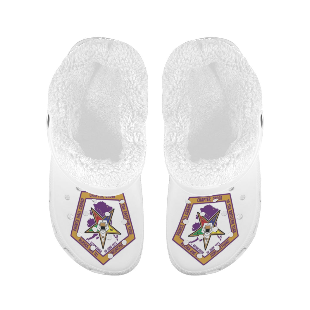 oes ak Fleece Lined Foam Clogs for Adults