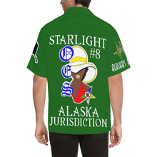 Load image into Gallery viewer, Starlight Hawaiian Shirt (Model T58)