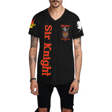 Load image into Gallery viewer, eams All Over Print Baseball Jersey for Men (Model T50)