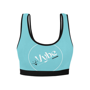 vybe Women's All Over Print Sports Bra (Model T52)