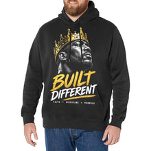 Load image into Gallery viewer, built Men's Long Sleeve Fleece Hoodie (Model H55)