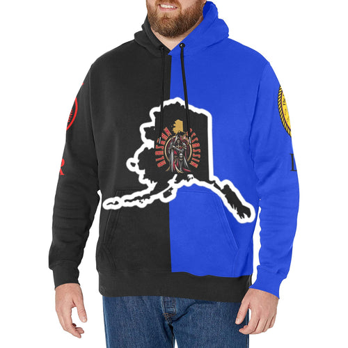 21 Men's Long Sleeve Fleece Hoodie (Model H55)