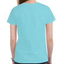 Load image into Gallery viewer, vybe New All Over Print T-shirt for Women (Model T45)