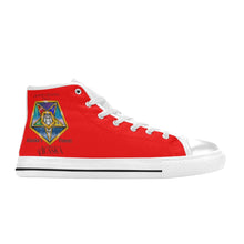 Load image into Gallery viewer, oes aur Women&#39;s Classic High Top Canvas Shoes (Model 017)