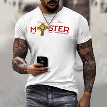 Load image into Gallery viewer, Commandery Men's All-Over Print Cotton T-Shirt