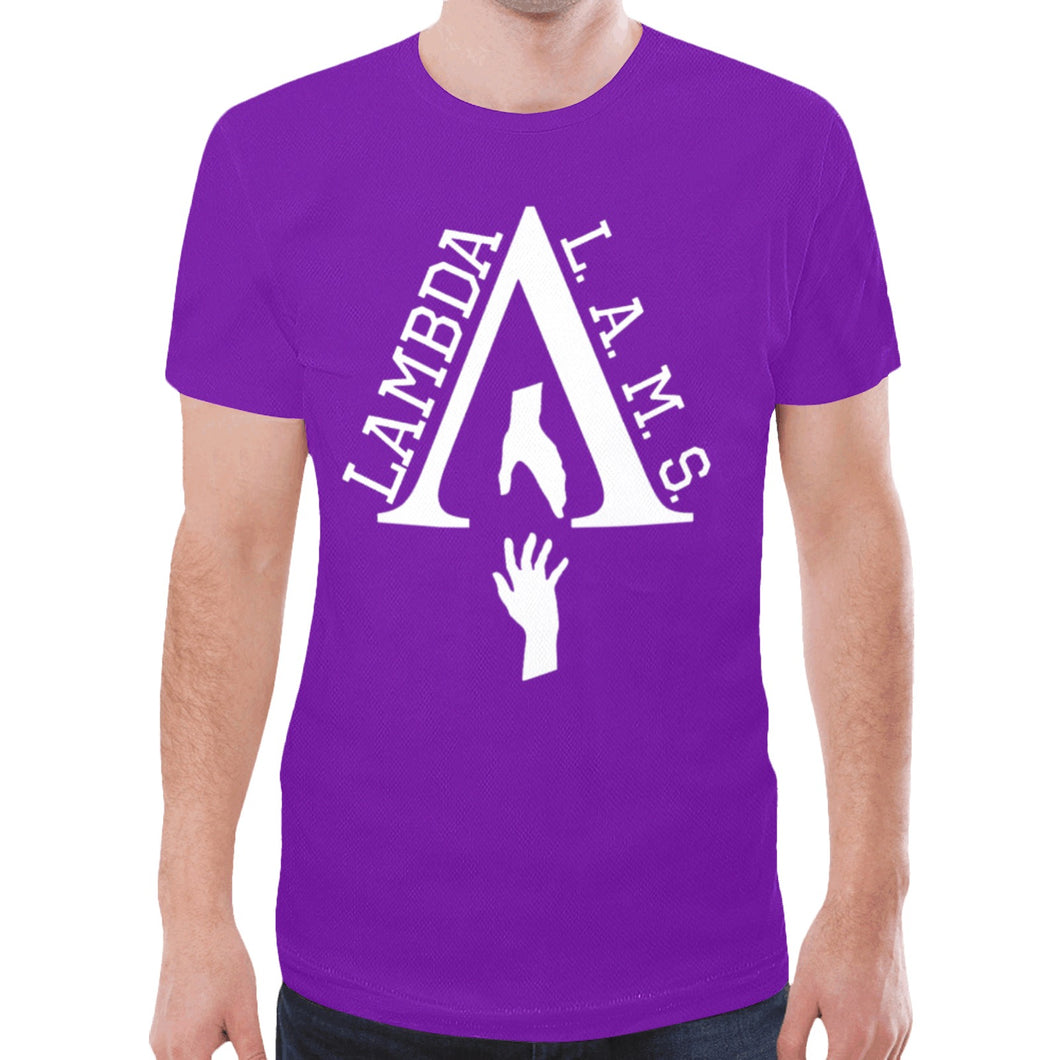 lams New All Over Print T-shirt for Men (Model T45)