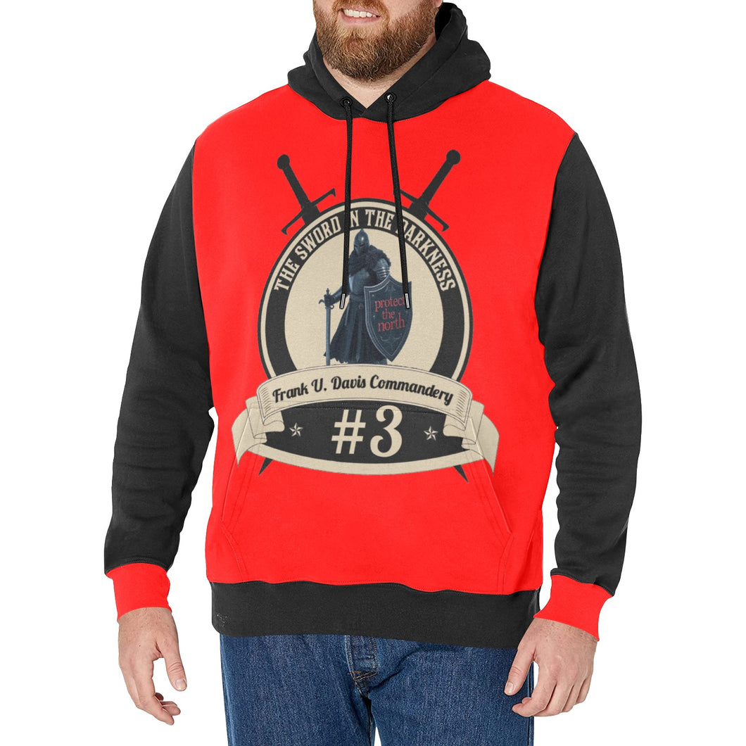 gillarm Men's Long Sleeve Fleece Hoodie (Model H55)