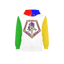 Load image into Gallery viewer, oes Men&#39;s Long Sleeve Fleece Hoodie (Model H55)