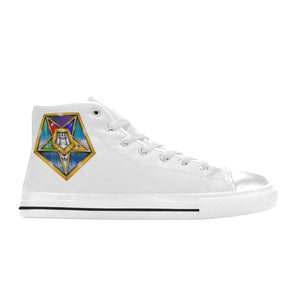 oes aur Women's Classic High Top Canvas Shoes (Model 017)