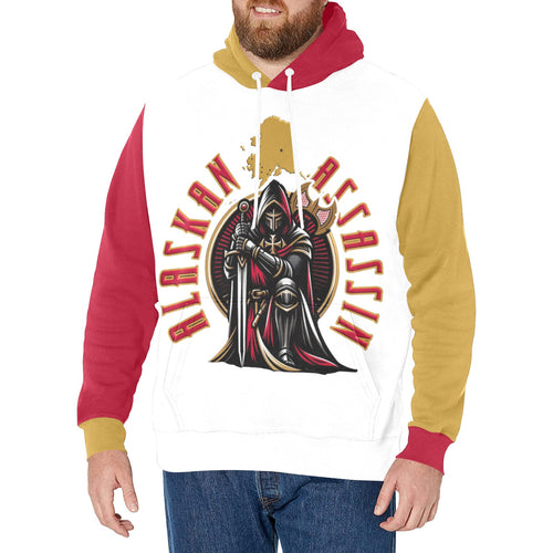 assassin Men's Long Sleeve Fleece Hoodie (Model H55)