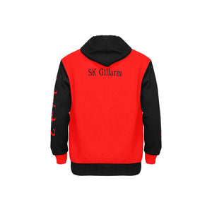 gillarm Men's Long Sleeve Fleece Hoodie (Model H55)