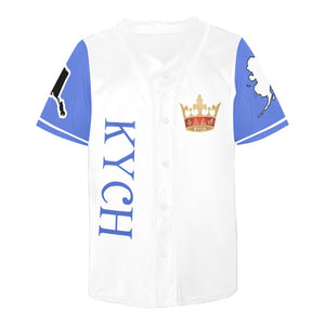 KYCH All Over Print Baseball Jersey for Men (Model T50)