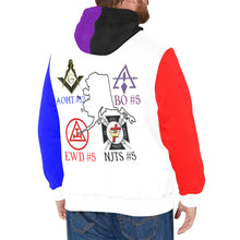 Load image into Gallery viewer, D5 YR Men's Long Sleeve Fleece Hoodie (Model H55)