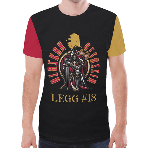 legg New All Over Print T-shirt for Men (Model T45)