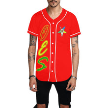 Load image into Gallery viewer, oes All Over Print Baseball Jersey for Men (Model T50)