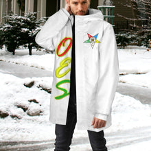 Load image into Gallery viewer, oes Men&#39;s Mid-Length Hooded Coat (Model H69)