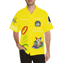 Load image into Gallery viewer, Starlight Hawaiian Shirt (Model T58)