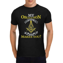 Load image into Gallery viewer, my obligation Men&#39;s T-Shirt in USA Size (Front Printing Only)