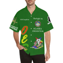 Load image into Gallery viewer, Starlight Hawaiian Shirt (Model T58)