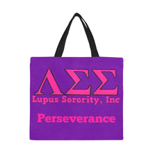 Load image into Gallery viewer, Perseverance All Over Print Canvas Tote Bag/Large (Model 1699)
