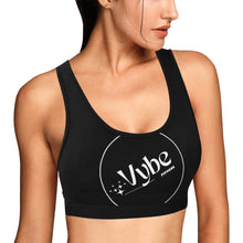 Load image into Gallery viewer, vybe Women&#39;s All Over Print Sports Bra (Model T52)