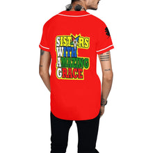 Load image into Gallery viewer, oes ak All Over Print Baseball Jersey for Men (Model T50)