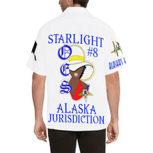 Load image into Gallery viewer, Starlight Hawaiian Shirt (Model T58)
