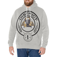 Load image into Gallery viewer, D1 Men&#39;s Long Sleeve Fleece Hoodie (Model H55)