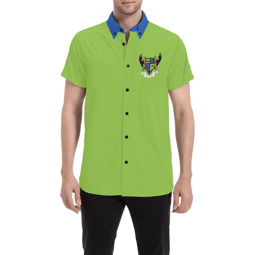 SAG Men's All Over Print Short Sleeve Shirt (Model T53)
