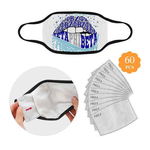 Zeta Mouth Mask (60 Filters Included)