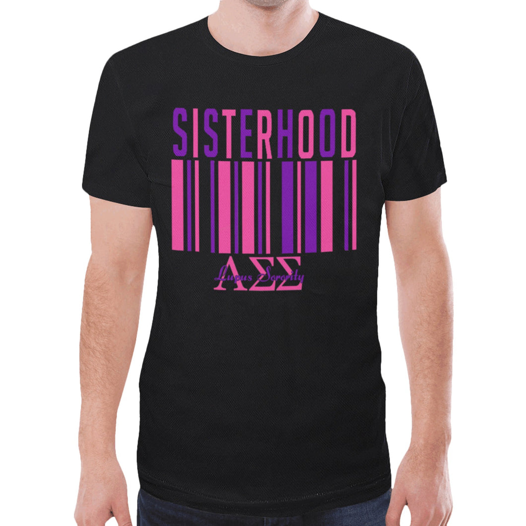 LSS New All Over Print T-shirt for Men (Model T45)