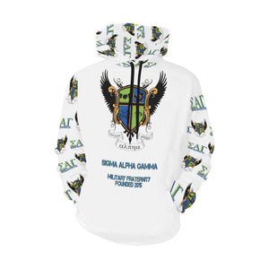 SAG All Over Print Hoodie for Men (USA Size) (Model H13)