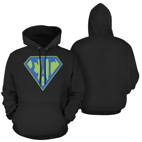 SAG All Over Print Hoodie for Men (USA Size) (Model H13)
