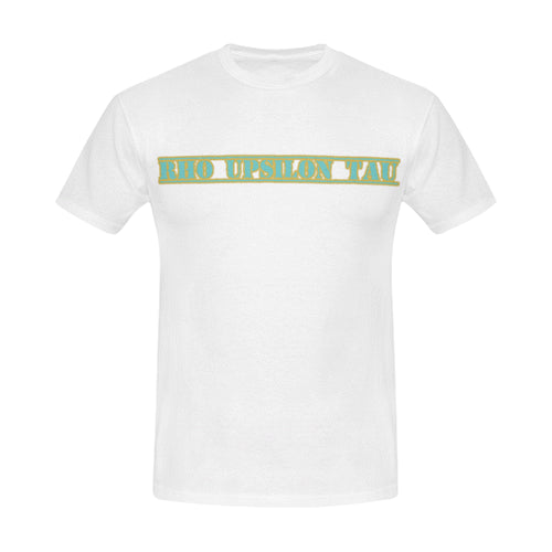 White Pyt All Over Print T-Shirt for Men (USA Size) (Model T40)