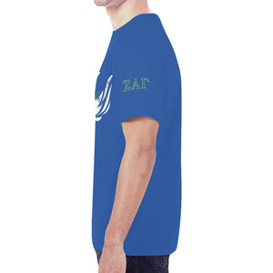 Sigma Alpha Gamma New All Over Print T-shirt for Men (Model T45)