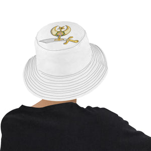 Shrine All Over Print Bucket Hat for Men