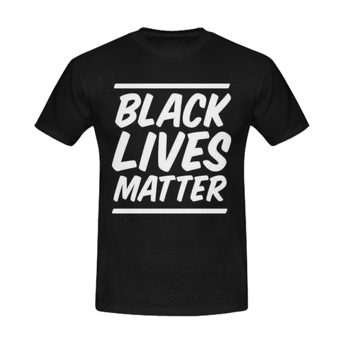 Black lives matter Men's T-Shirt in USA Size (Front Printing Only)