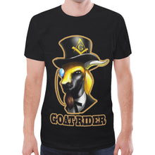 Load image into Gallery viewer, goatrider1 4x-5x New All Over Print T-shirt for Men/Large Size (Model T45)