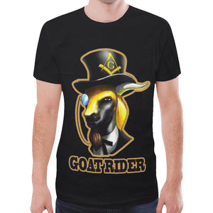 goatrider1 4x-5x New All Over Print T-shirt for Men/Large Size (Model T45)