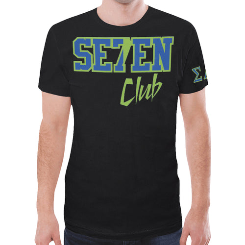 SAG New All Over Print T-shirt for Men/Large Size (Model T45)