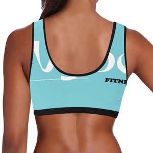 vybe Women's All Over Print Sports Bra (Model T52)