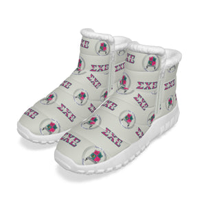 Women's Zip-up Snow Boots