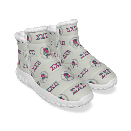 Women's Zip-up Snow Boots