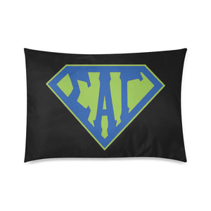 sag-superman Custom Zippered Pillow Cases 20"x30"(Twin Sides)