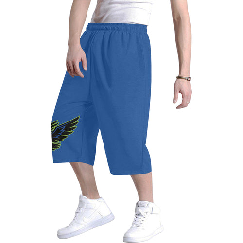 Sigma Alpha Gamma Men's All Over Print Baggy Shorts (Model L37)