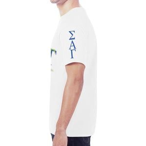 Sigma Alpha Gamma New All Over Print T-shirt for Men (Model T45)