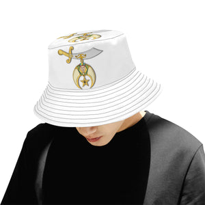 Shrine All Over Print Bucket Hat for Men