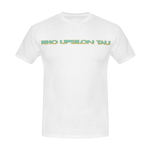 White Pyt All Over Print T-Shirt for Men (USA Size) (Model T40)